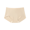 SUJIIN Women's No Show Panties Mid Waist Invisible Breathable Comfortable Panty Seamless Women Underwear 3 Pack N190