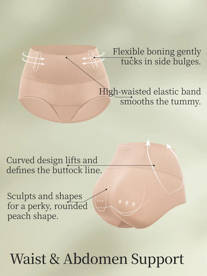 SUJIIN 2pcs/Lot Women's Seamless Underwear Mid Waist No Show Panties Female Simple Solid Breathable High Elasticity Briefs XN025